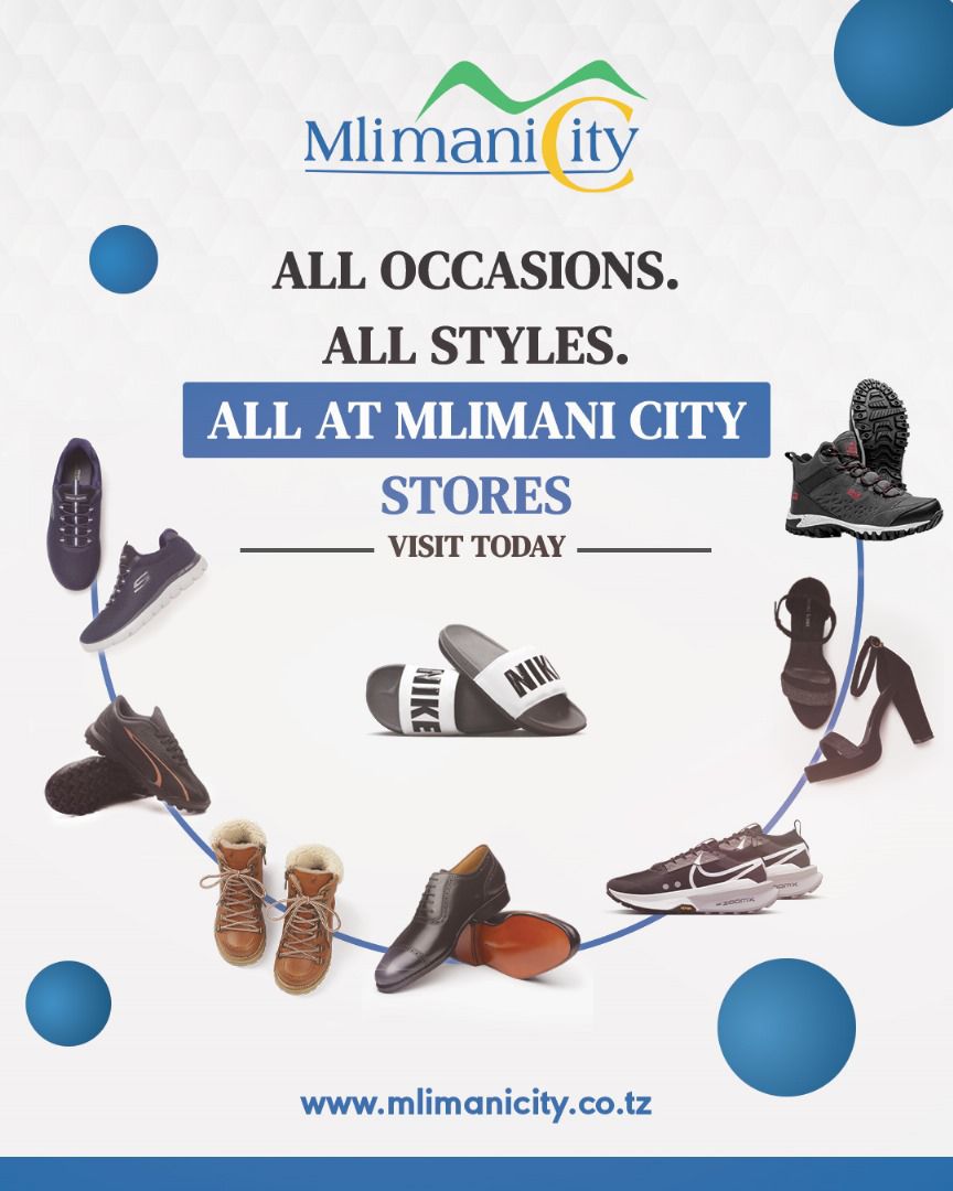 mlimanicitymall's tweet photo. Walk with Style for Every Occasion! 👟👠👞🥾👡
From Casual comfort to Classy elegance, find the perfect pair that fits your vibe only at Mlimani City Mall.

All Styles. All Occasions. All in One Place! at Mlimani City Mall

#MlimaniCityMall #Fashion  #Daressalaam #Tanzania https://t.co/9HbixwcpFa