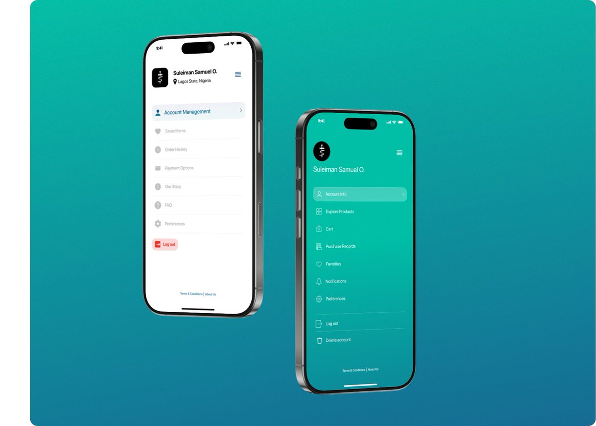 __ojochegbe's tweet image. Day 12/60 of RQ Academy 60 Days Design challenge
@academy_rq @Rasheed_ux
Sidebar/Drawer
Credit: Sidebar / drawer navigation
Dribble link: dribbble.com/shots/26689676…
#UIDesign #UXDesign #DesignChallenge #DailyUI #CreativeDesign #ProductDesign #InterfaceDesign #DesignCommunity