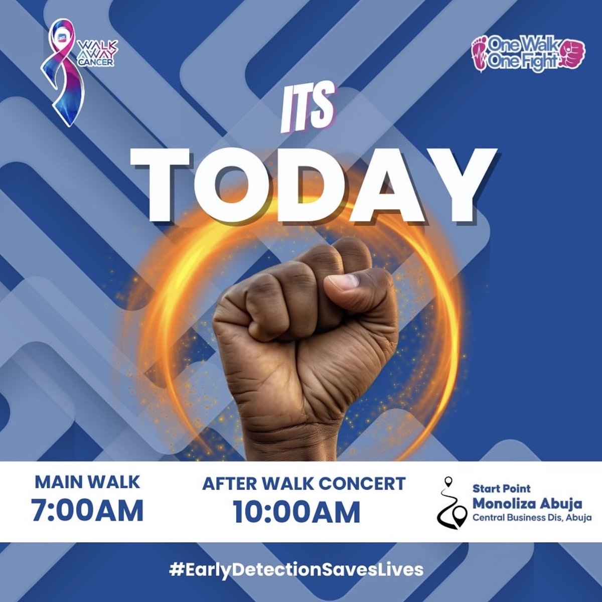 MalcolmAlkalee's tweet image. It’s TODAY!!!

Join and let’s #WalkAwayCancer2025.

Starting point: @MonolizaAbuja 

#WalkAwayCancerNG #OneWalkOneFight
