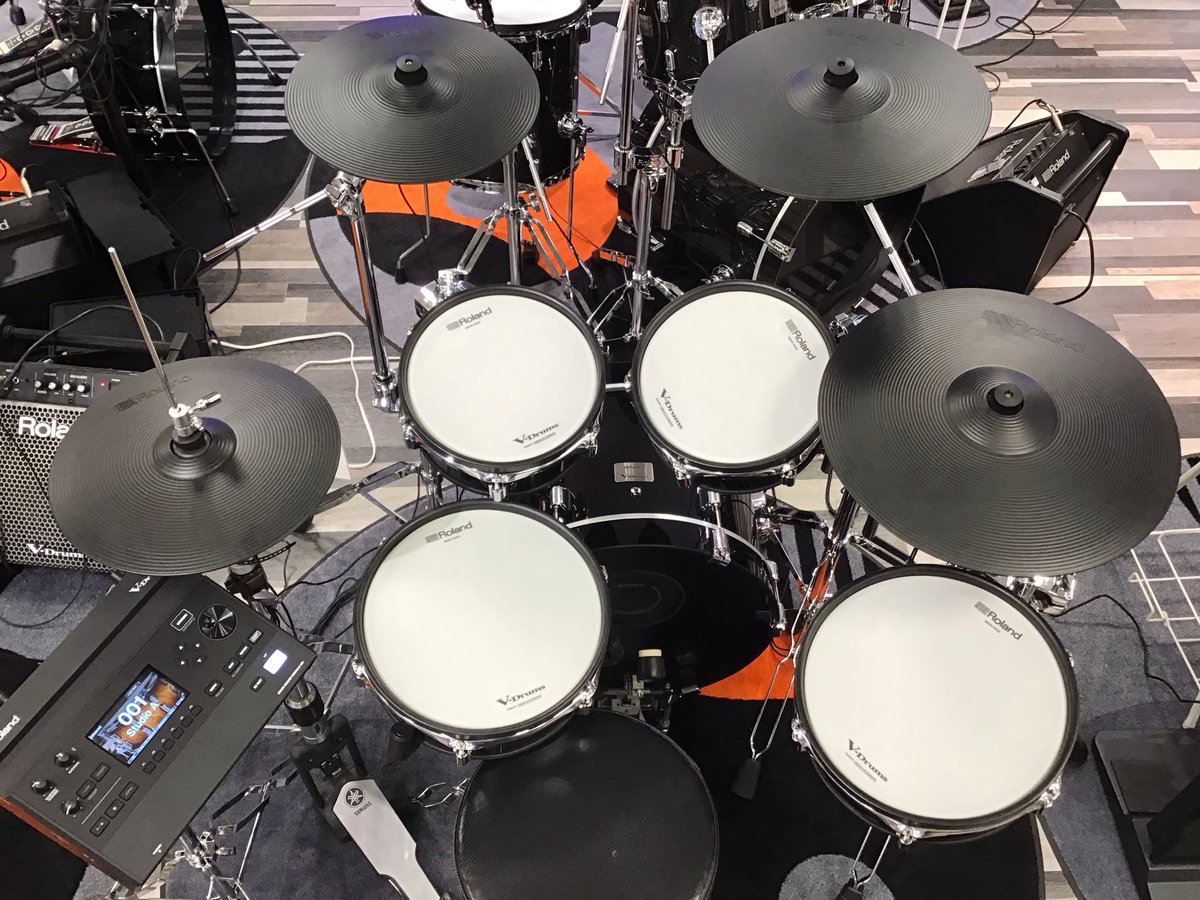 どらちゃん BM5III WR BM7ⅡDSセット Roland x Shimamura Kawasaki】 本日発売V-Drums新製品がドドンと登場