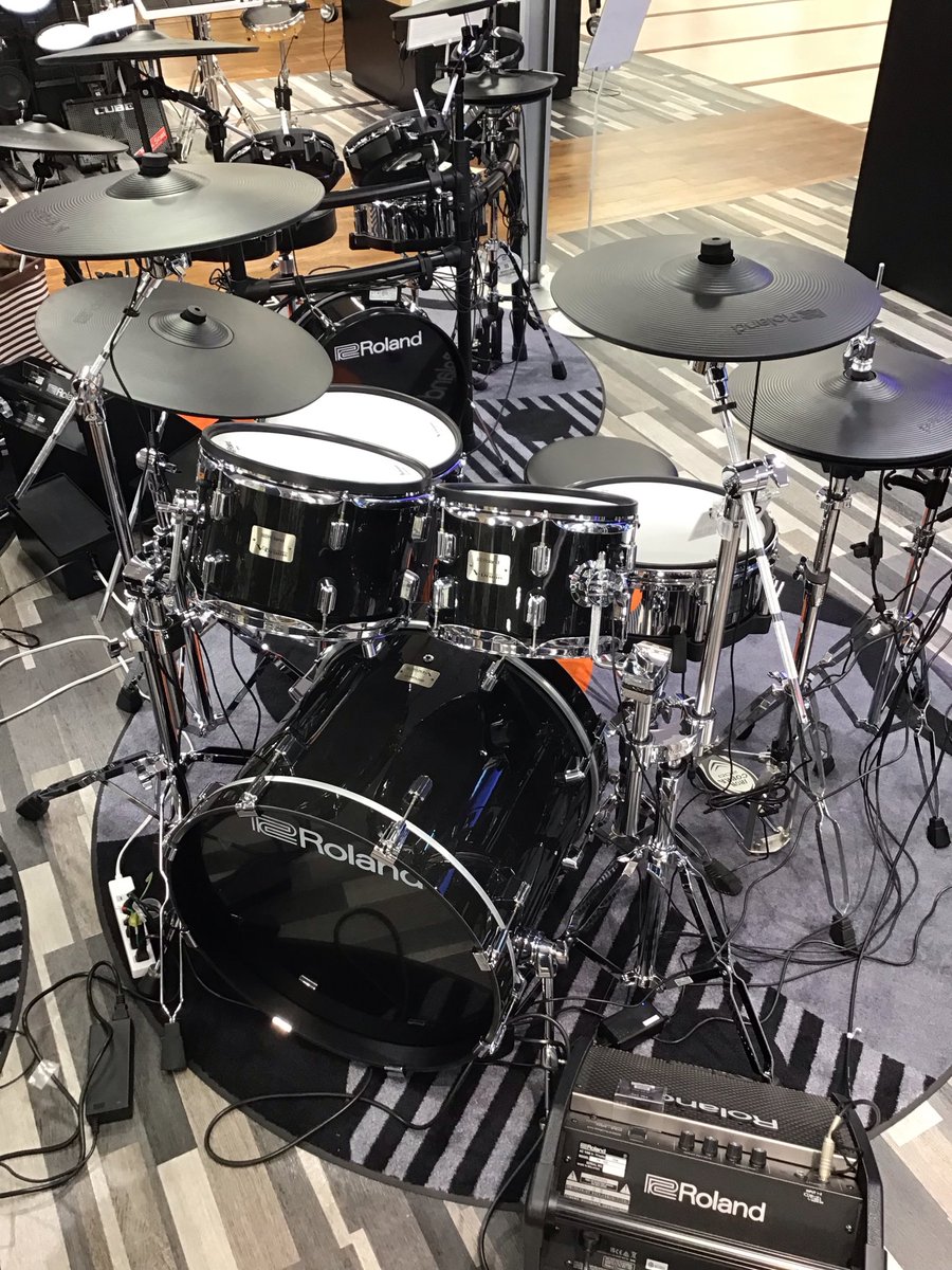 Roland x Shimamura Kawasaki】 本日発売V-Drums新製品がドドンと登場