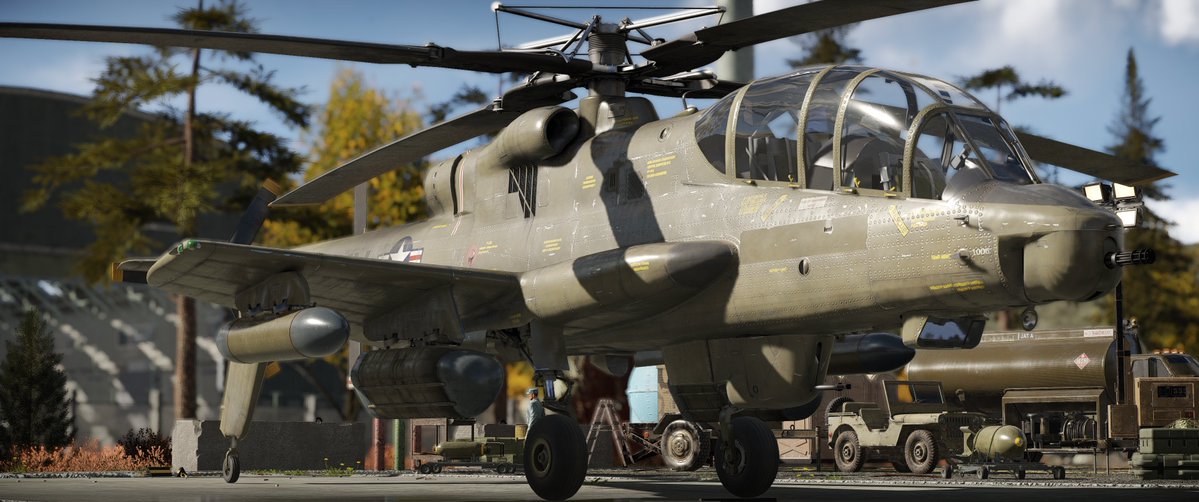 cicada_WT's tweet image. AH-56、速度性能のためロケットポッドに加えTOWランチャーまでカバーをつける徹底ぶりよ
#WarThunder #Devserver