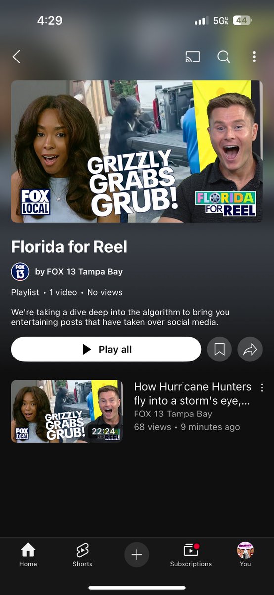 TangelaWCraft's tweet image. youtu.be/KXB_jo1cnhU?si…

#FloridaForReel is a new streaming show featuring exciting, entertaining, and #funnyvideos filmed in #Florida.

Submit your #viralvideo!

#FloridaLife #LifeInFlorida #FloridaNews 🏝️🌺