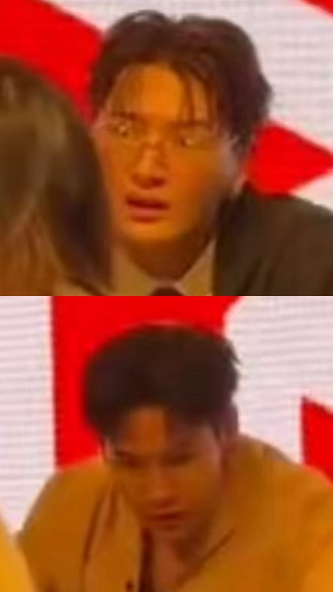 pomeline_peraya's tweet photo. Guess what I said that shocked KristSingto so much.

They’re so cute 🥰 

 #KristSingtoFMinKorea https://t.co/wjh8WvTlMg