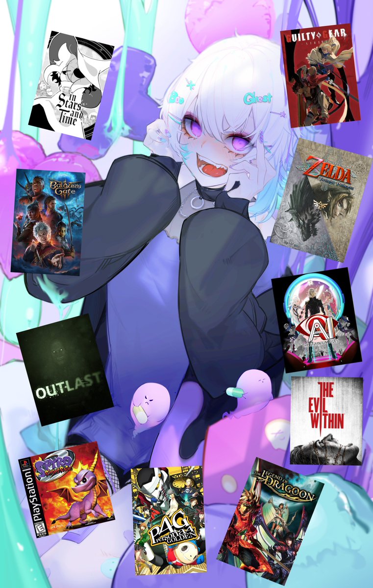 CadeCorvus's tweet image. 10 games to get to know me! 👻

🎨: @/rarararakugakki