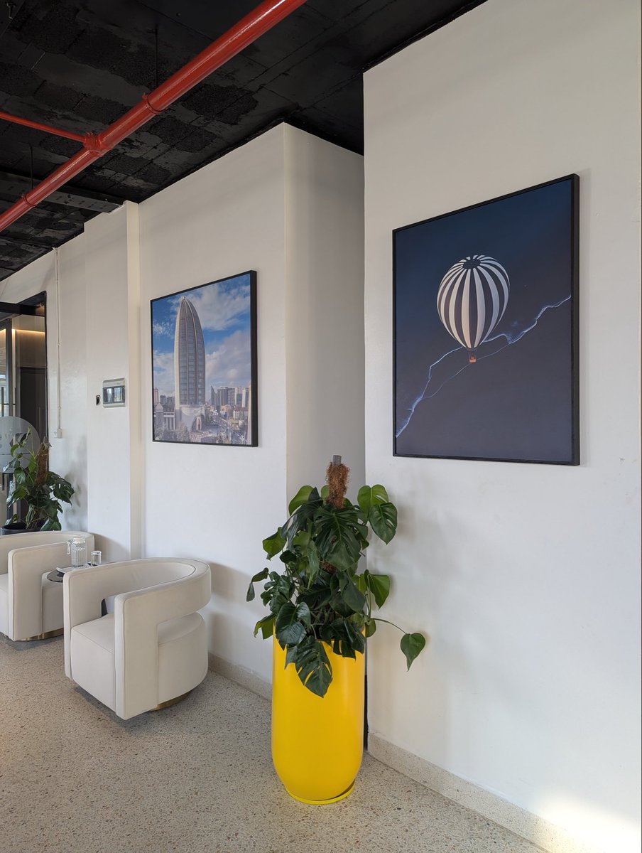 A few photos of the space highlighting the lounge and kitchenette area. We opened the space on 1st September, so it might not be fully set up, however it’s functional. For anyone looking to walk in, please ask for me; Grace Mulandi, I’ll be happy to walk you through the space ☺️