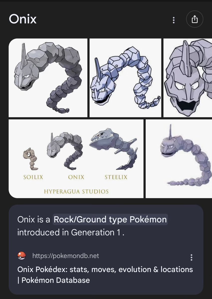 RhysSullivan's tweet image. I swear Onix was spelled as Onyx when did the Pokémon company change it