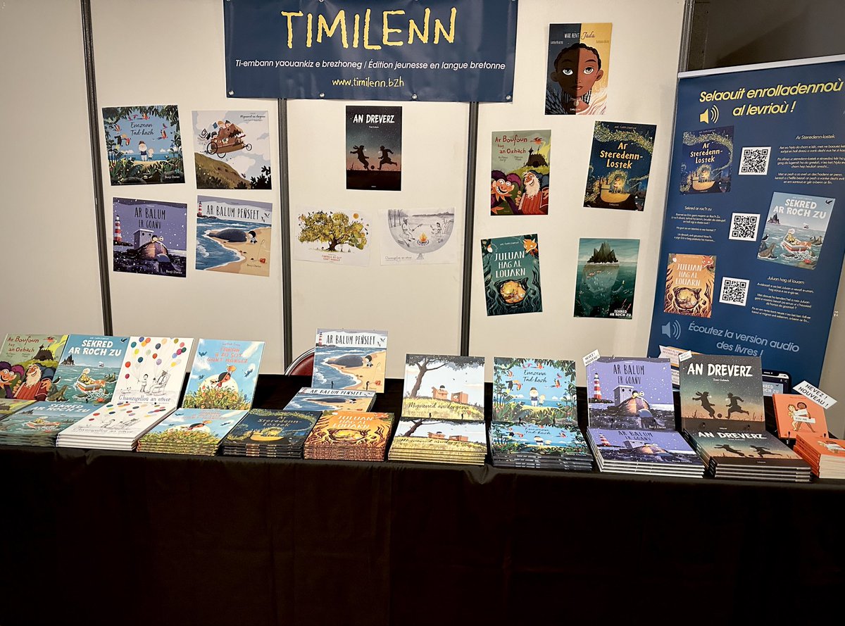 Prest evit Gouel al levrioù e Karaez ! 
Prêt pour le Salon du livre de Carhaix ! 

timilenn.bzh

#Levr #Brezhoneg #Livre #LangueBretonne #BZHG