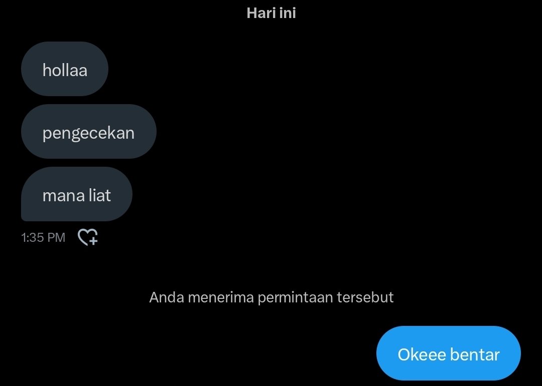 Selama #locktober cuma 2 orang yg daily check ke aku wkwk