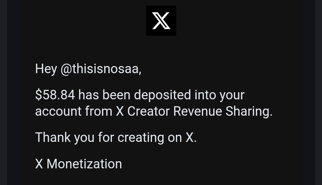 thisisnosaa's tweet image. Elon paid me $58 
I'll give my community $40 
Retweet ✅️
Like ✅️ 
And comment Gm 
Ends in 24 hours ⏰️