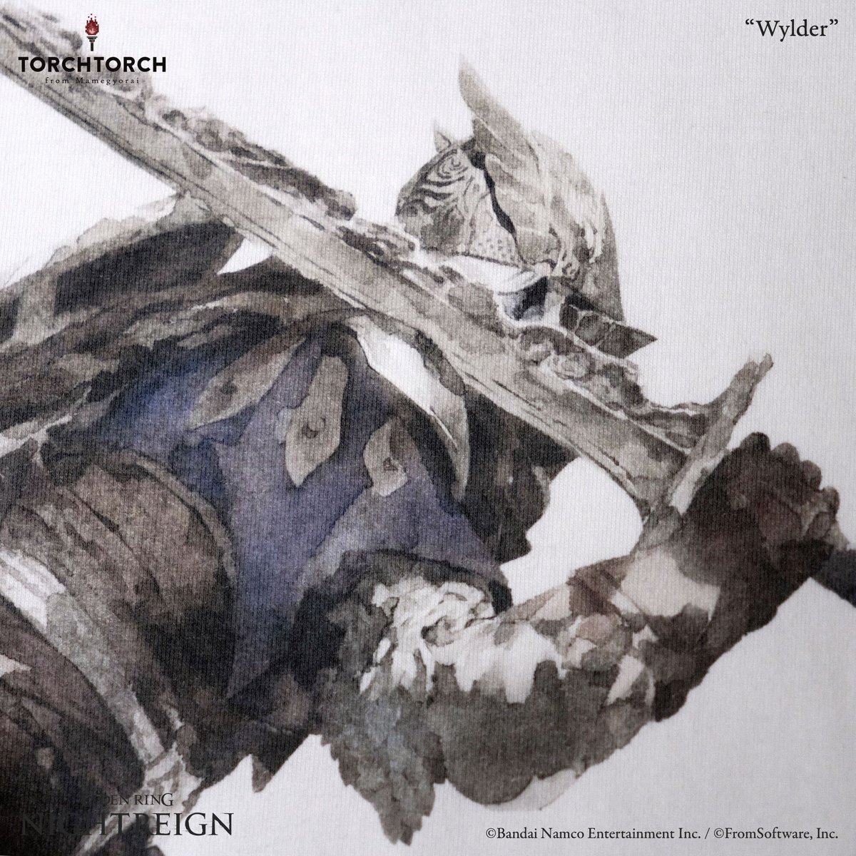 torchtorch_jp's tweet image. 【一般販売開始】
『ELDEN RING NIGHTREIGN』より「追跡者」のTシャツが、各店と公式ECサイトに入荷いたしました。大剣を担ぎ疾走する彼の姿を、よしおか氏 @o10fu の描き下ろしで淡く上品に表現。8色顔料プリンターによる繊細で鮮やかな発色も、ぜひじっくりとご覧ください。
torchtorch.jp/product/elden_…