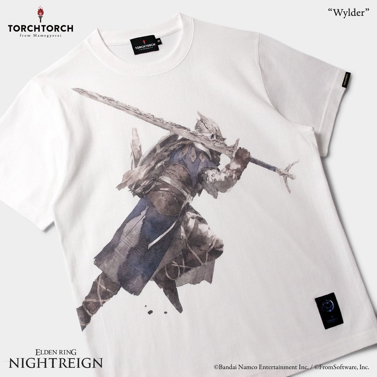 torchtorch_jp's tweet image. 【一般販売開始】
『ELDEN RING NIGHTREIGN』より「追跡者」のTシャツが、各店と公式ECサイトに入荷いたしました。大剣を担ぎ疾走する彼の姿を、よしおか氏 @o10fu の描き下ろしで淡く上品に表現。8色顔料プリンターによる繊細で鮮やかな発色も、ぜひじっくりとご覧ください。
torchtorch.jp/product/elden_…