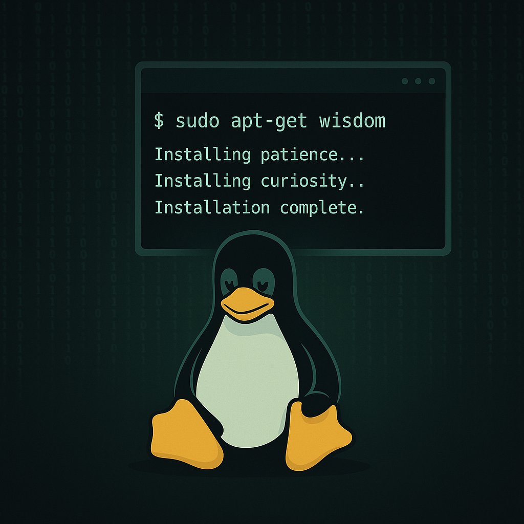 deepsecme's tweet image. Sometimes Linux doesn’t just run your system…
it teaches you patience, curiosity, and problem-solving.

Every sudo is a lesson in trust. 🧠💻

#Linux #SysAdmin #OpenSource