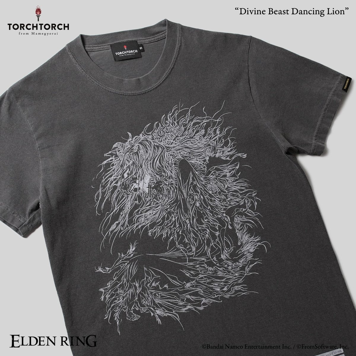 torchtorch_jp's tweet image. 【一般販売開始】
『ELDEN RING SHADOW OF THE ERDTREE』より「神獣獅子舞」のTシャツが、各店と公式ECサイトに入荷いたしました。Emma Ríos氏 @emmartian の描き下ろしによるダイナミックな獅子舞の姿。胴の隙間にちらりと覗く、ふたりの勇人の手足にもご注目ください。
torchtorch.jp/product/elden_…