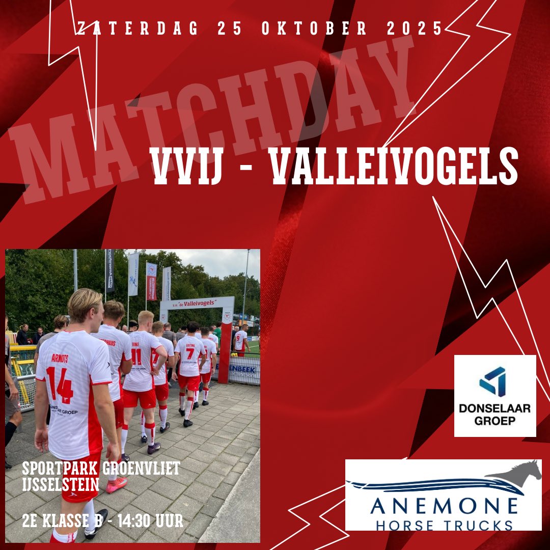 valleivogels1's tweet image. Matchday! Om 14:30 uur is op sportpark Groenvliet in IJsselstein VVIJ onze tegenstander. Welkom! #anothergoal #anotherchallenge