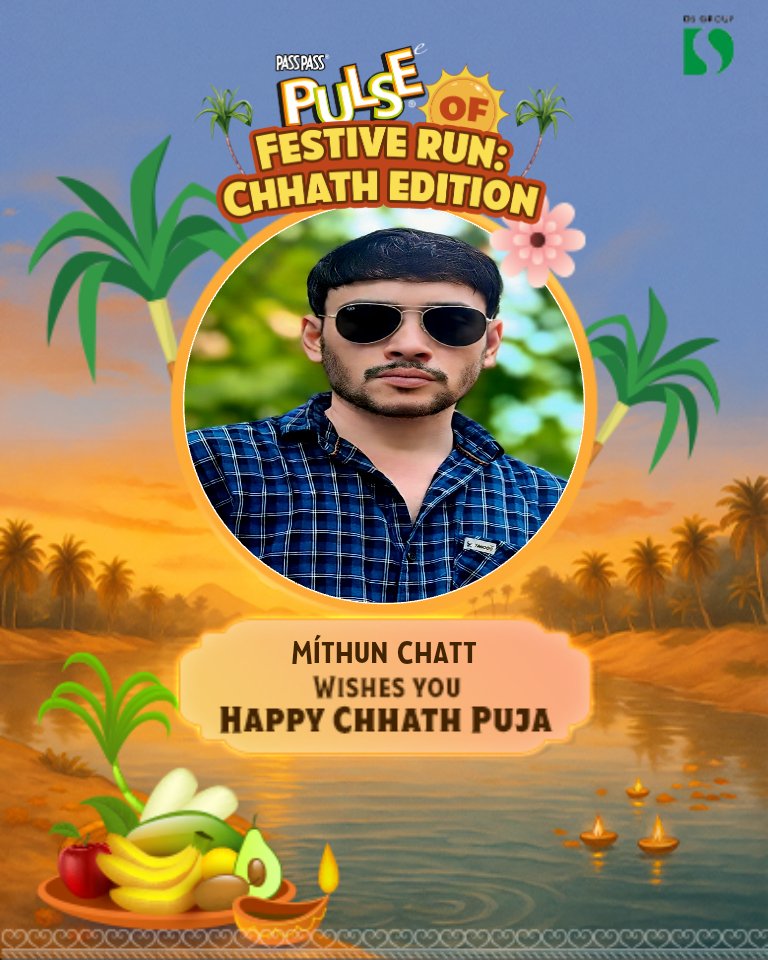 mithunchatter's tweet image. My entry #PulseOfFestiveRunChhathEdition @PassPass_Pulse 

Tagging @MalatiPaul1 @flying_beee @AryanSJain1