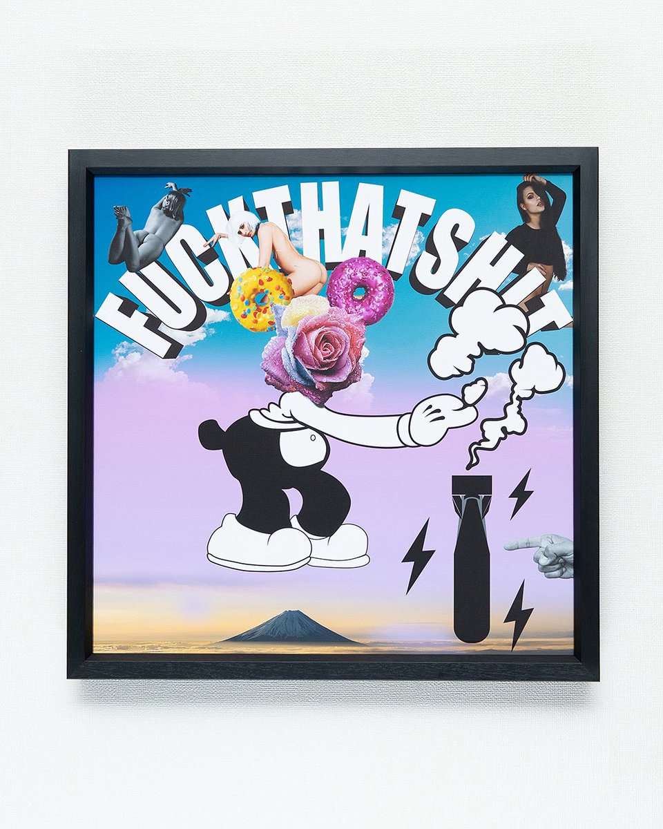 広島来訪前に作った作品。この作品をブラッシュアップしよう。