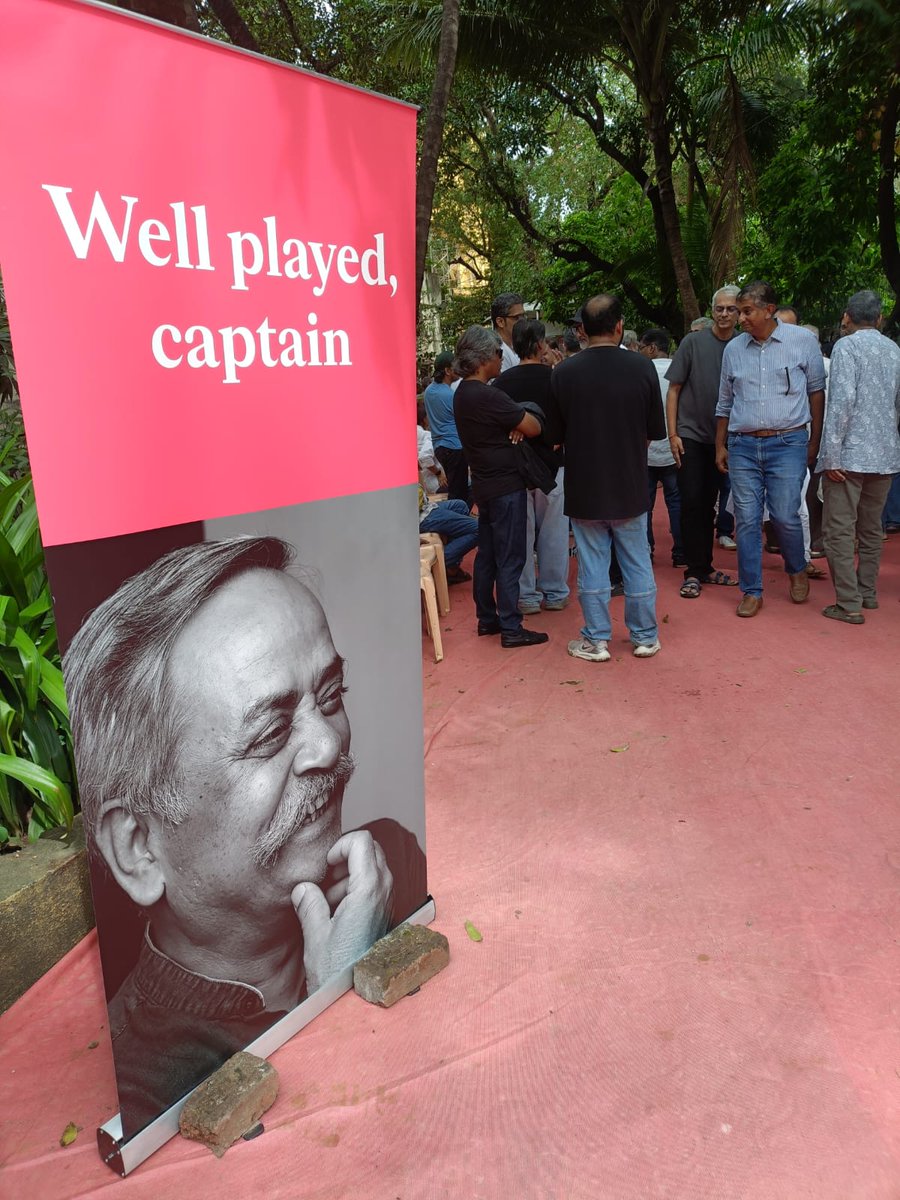 anilkumarsingh's tweet image. The sun has set on a golden age.

Rest in peace, Shri Piyush Pandey, the legendary Ad Guru and Father of Indian Advertising.

Thank you, Piyush Sir, for putting our industry on the map. Your soul lives on in every great idea. 🙏