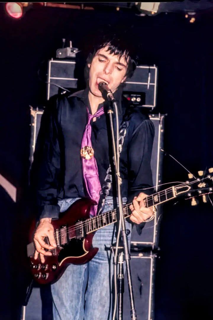 Netchie_James's tweet image. SG使いは好きなギタリストが多いですが、自分はパンク・ロックのパイオニア「ブライアン・ジェイムズ」#thedamned #brianjames