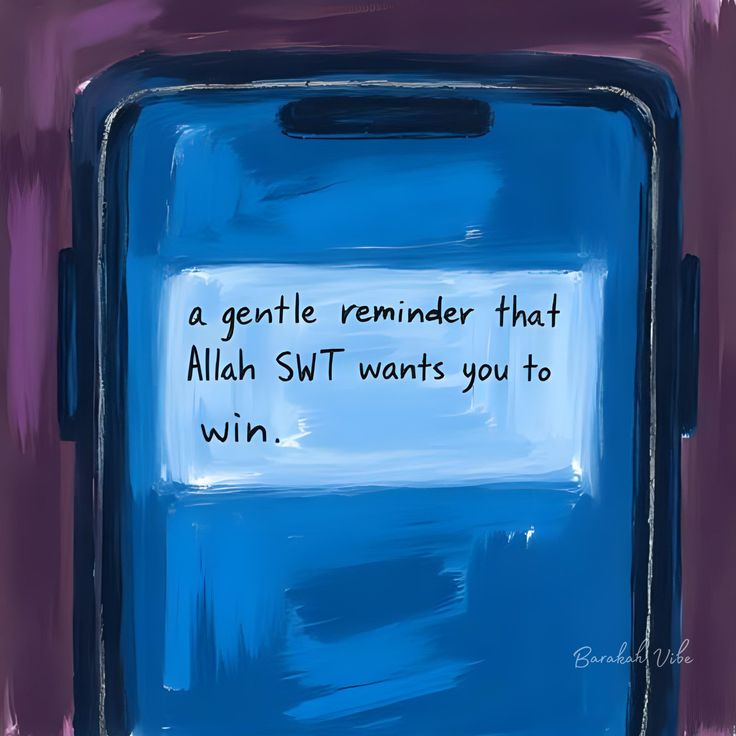 a gentle reminder