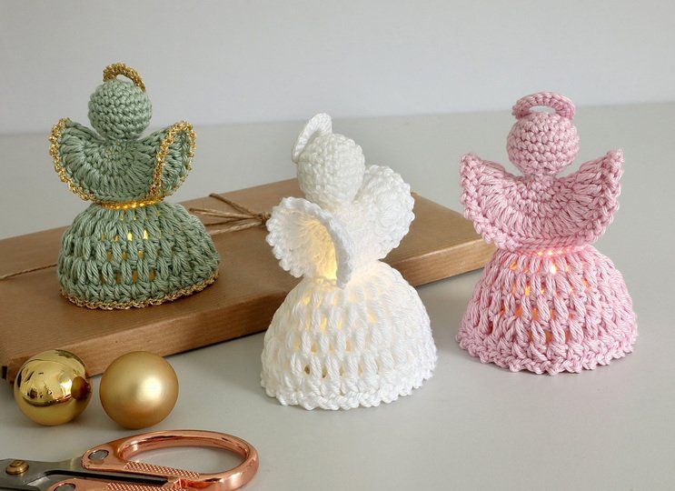 Angel Solina Christmas Angel weavecrochet.com/17064-angel-so…