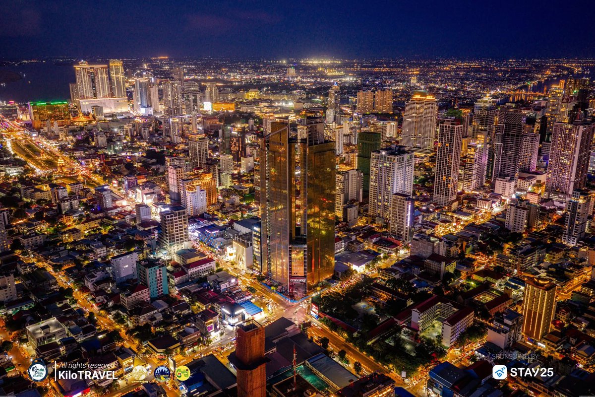 SovanRatana_'s tweet photo. β¨ Phnom Penh β The City of Hope.
From 30 years of transformation to a skyline that shines bright with ambition.
This stunning drone view from the 42 Tower, the tallest building in Cambodia, captures the heartbeat of our nationβs progress. π°ππ
produced by #KiloTRAVEL
#PhnomPenh #KiloTravel #Cambodia #CityOfHope #DroneView #CambodiaDevelopment