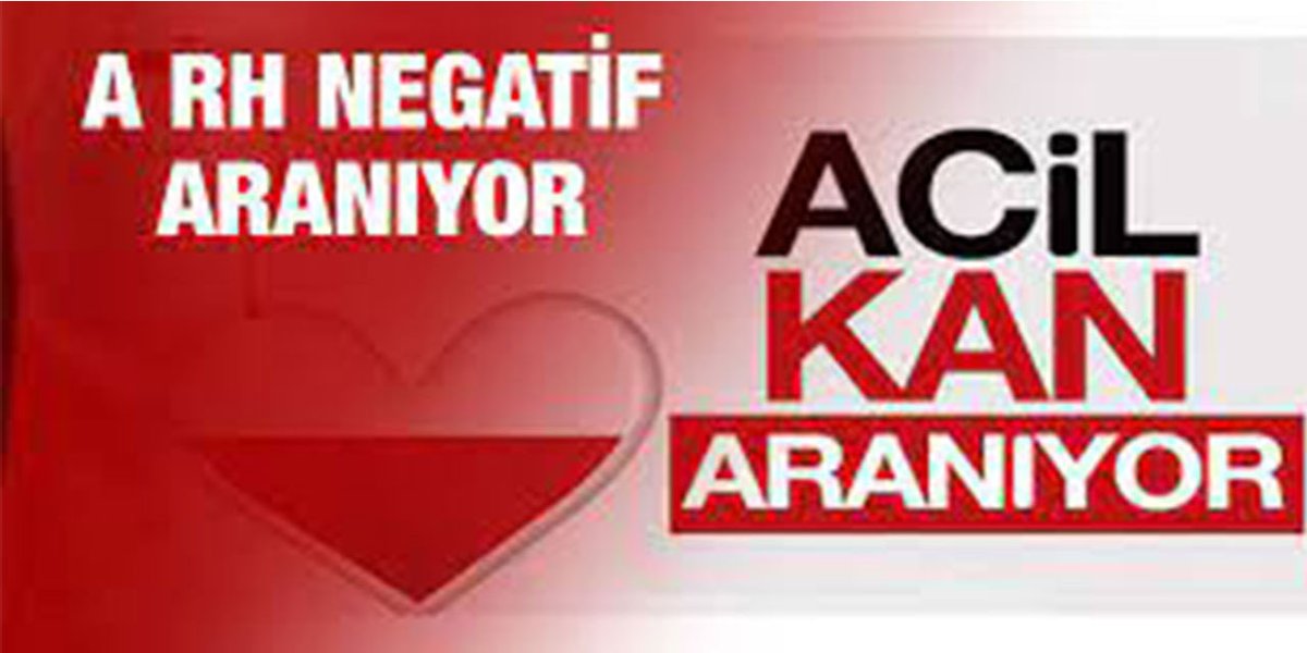 Rize Eğitim ve Araştırma Hastanesinde tedavi görmekte olan Muammer İskitoğlu için A Rh (-) kana ihtiyaç bulunuyor.
Kan bağışında bulunacak gönüllülerin Memişağa Tuzcuoğlu Parkında bulunan Kızılay Kan Merkezinde Muammer İskitoğlu adına kan bağışını gerçekleştirmeleri rica olunur.