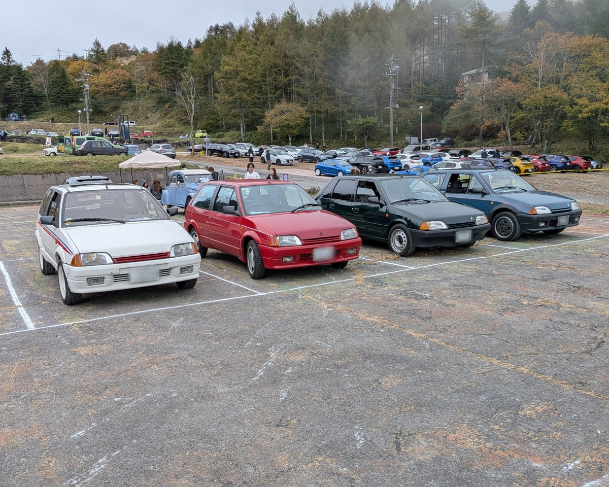 sayyear1995's tweet photo. 初参加のアロンフランセの思い出
初めての長距離でしたが、問題なくでした。
AXが4台も揃うのはとても珍しいそうです…
#アロンフランセ https://t.co/uTILqQ5Yp3
