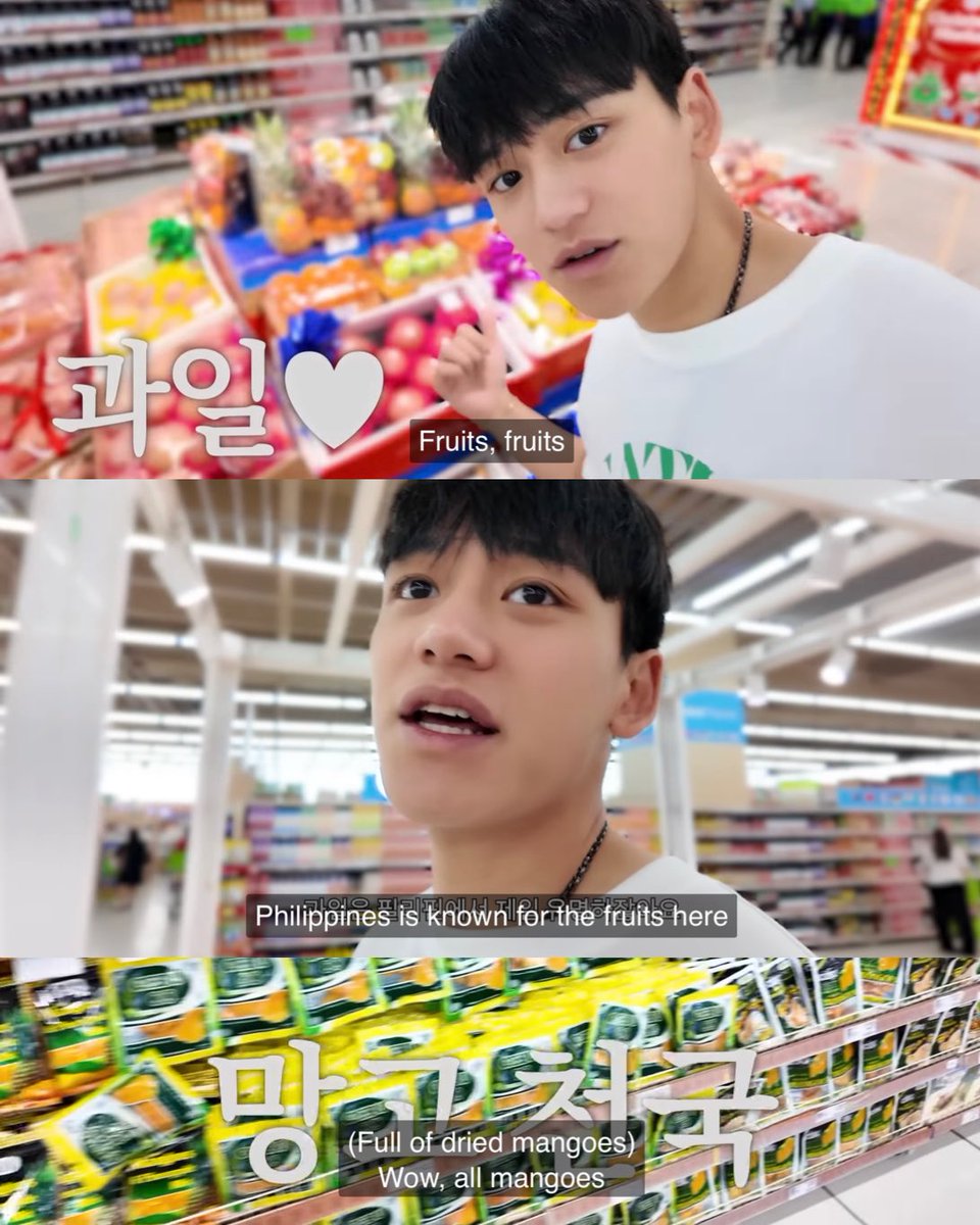 it's so cute that lucas remembered some of the facts he studied about the philippines on his return trip a few months later 💕