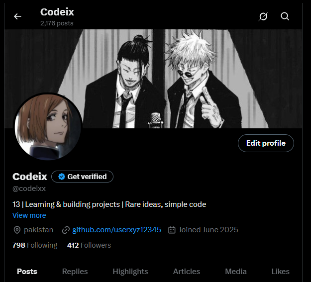 codeixx's tweet image. ab ye unfollow kon kar raha ha