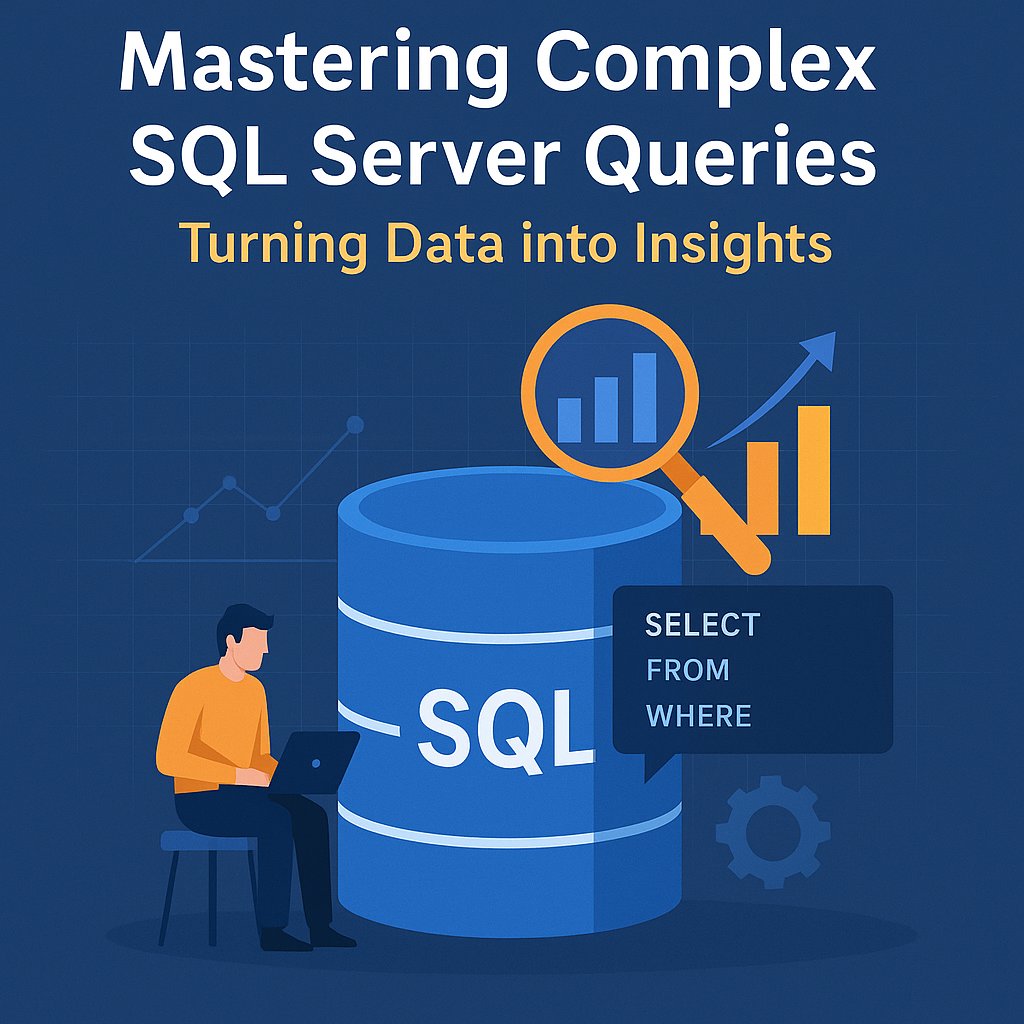 CsharpCorner's tweet image. 💡𝐓𝐮𝐫𝐧 𝐲𝐨𝐮𝐫 𝐝𝐚𝐭𝐚 𝐢𝐧𝐭𝐨 𝐝𝐞𝐜𝐢𝐬𝐢𝐨𝐧𝐬!
Master complex SQL Server queries and unlock the full potential of your databases. Learn how to use CTEs, subqueries, window functions, and pivots to transform raw data into powerful insights and reports. 📊✨
👉…