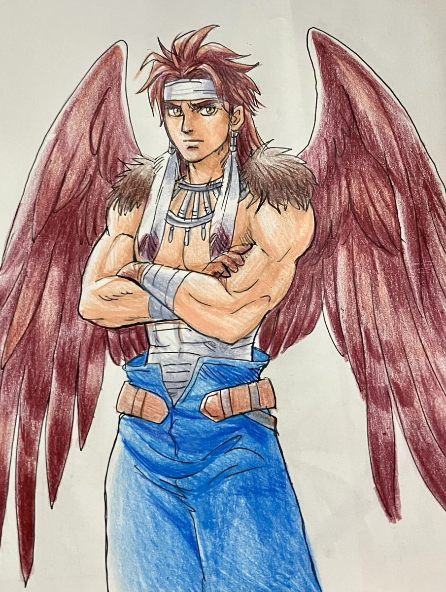 #落書き #fanart #アナログイラスト #色鉛筆イラスト #万年筆イラスト
カノぷー