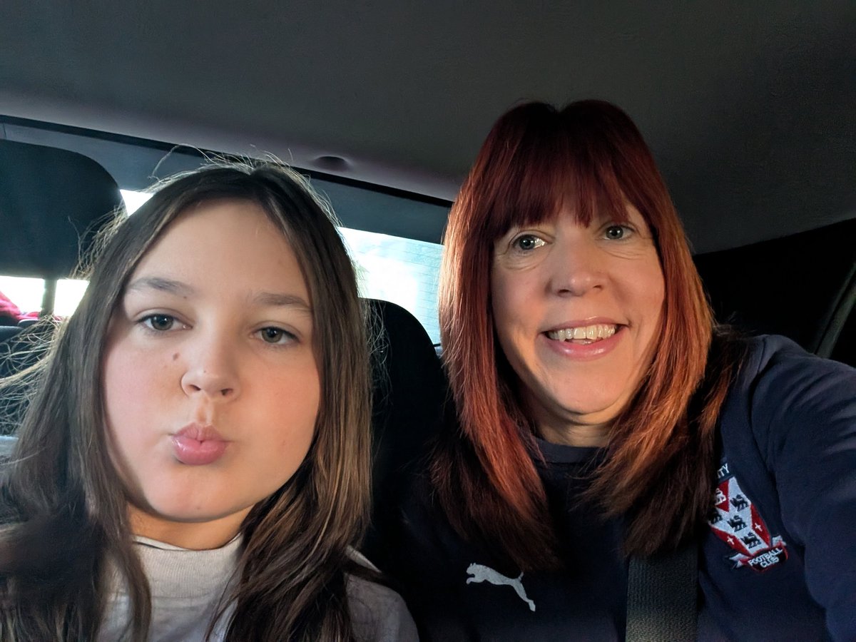 Up and out Halifax away ♥️💙⚽ <a href="/deanycfc/">dean benson</a> <a href="/martingrainger/">Martin Grainger</a>