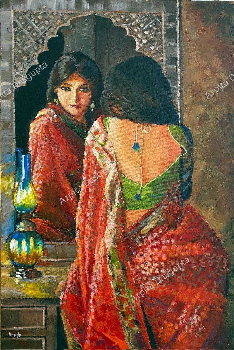 arpita_dg's tweet image. Happy International Artist Day! 
🖌️🎨👩🎨
Here's a glimpse to some of my available Paintings. 
For more you can click below:
arpitadasgupta.com
Please share your paintings with me. Let's make this thread beautiful. 😊💖