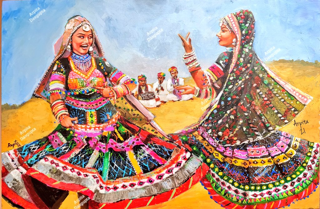 arpita_dg's tweet image. Happy International Artist Day! 
🖌️🎨👩🎨
Here's a glimpse to some of my available Paintings. 
For more you can click below:
arpitadasgupta.com
Please share your paintings with me. Let's make this thread beautiful. 😊💖