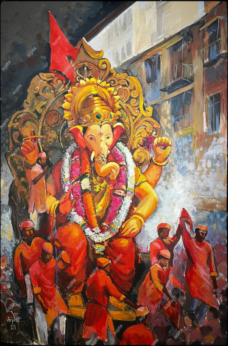 arpita_dg's tweet image. Happy International Artist Day! 
🖌️🎨👩🎨
Here's a glimpse to some of my available Paintings. 
For more you can click below:
arpitadasgupta.com
Please share your paintings with me. Let's make this thread beautiful. 😊💖