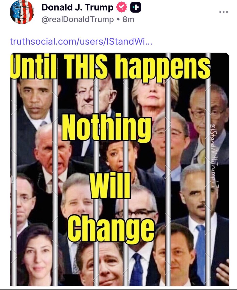 DailyNoahNews's tweet image. This is one of the biggest scandals in U.S. history. Operation Arctic Frost shows how deep the Biden administration’s abuse of power goes. 

Trump is right. We need full investigations and accountability immediately.