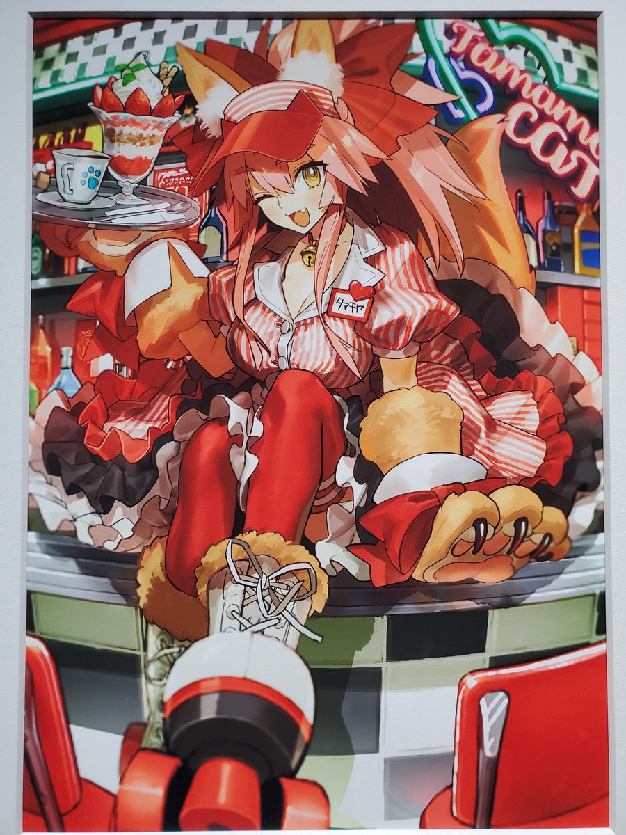 tamamo_(fate) ,タマモキャット 「ネコを巡る巡礼の旅」|なおるなのイラスト
