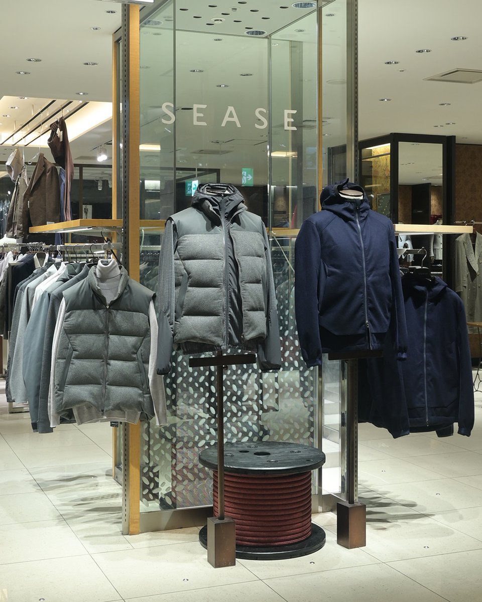 イタリアで誕生したブランド＜シーズ＞が、メンズ館5階にて