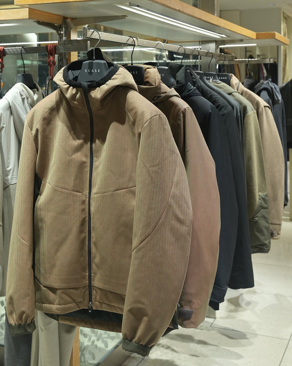 イタリアで誕生したブランド＜シーズ＞が、メンズ館5階にて