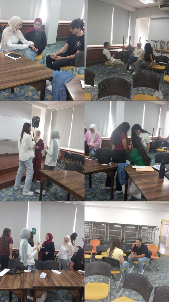 #نادي المناظرات #كسر الجليد #تعارف بين الفريق #الحوار هو أول الجسور بين العقول والقلوب.
ليس الغرض أن نتحدث كثيرًا، بل أن نقترب أكثر، ونكتشف ما يجمعنا من أفكار وإلهام
<a href="/Hhhsinfo/">Houssam Hariri HS</a>
<a href="/dina_jradi/">Dina Jradi</a>
<a href="/ea_rania/">Rania El Abbassi</a>