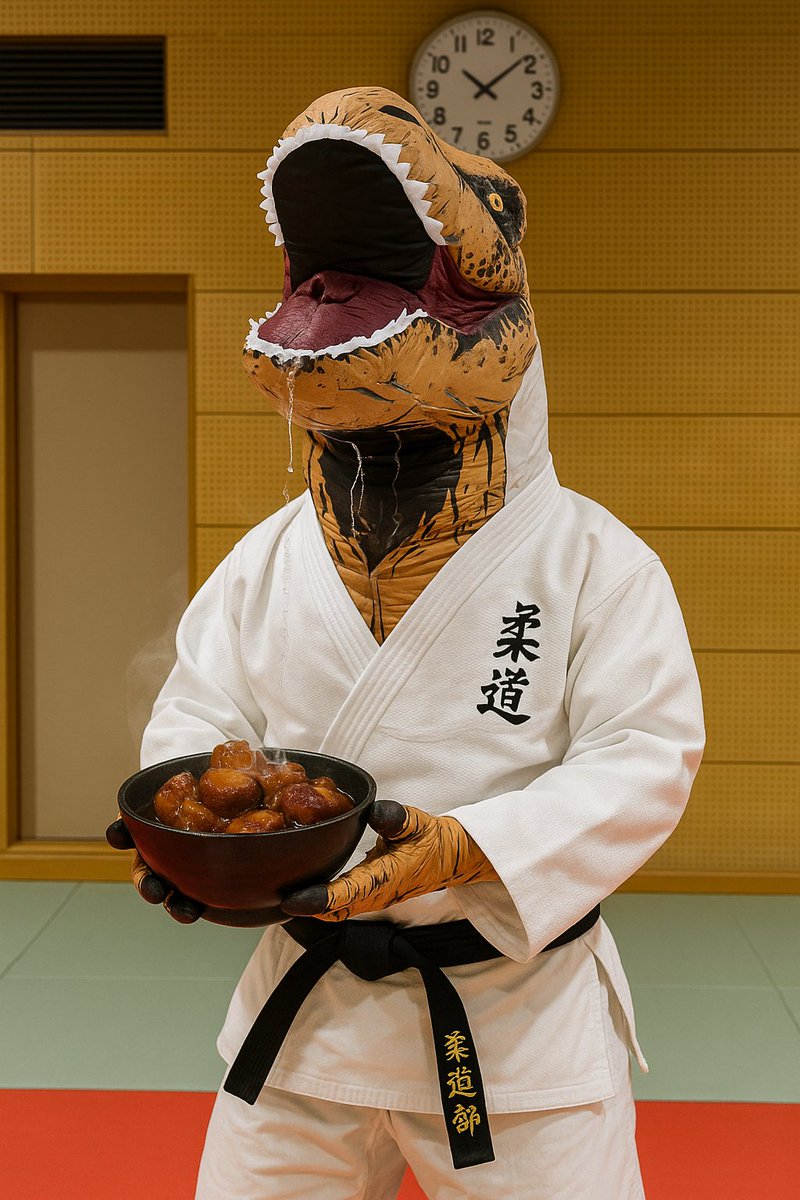 chofusai's tweet photo. 調布祭まであと22日‼️
今日の担当は柔道部です🦖

柔道部の本気、角煮でどうぞ。弱火でじっくり煮込み、トロほろ食感と香ばしさが自慢の一杯となっています！調布祭まで22日となりましたが，今からおなかをすかせて，ぜひ当日は食べてみてください！当日は恐竜に会えるかも... https://t.co/nj2XdGYak3