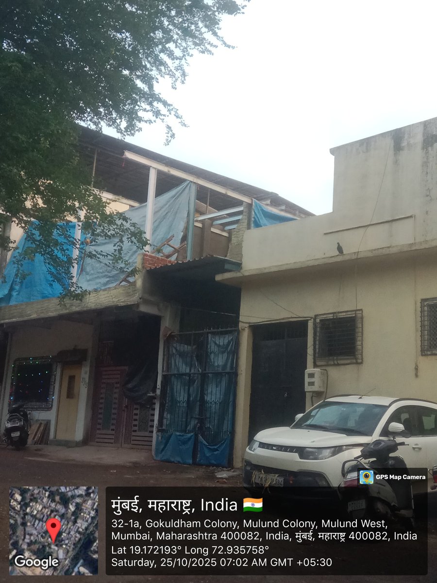 deepak gaikawad (@deepakgaikawa10) on Twitter photo ब्लॉक क्र. ३१/५ युनिटी बँक जवळ २४/१०/२०२५ या ठिकाणी नगरपालिकांनी कारवाई केली परंतु  अधिकाऱ्यांनी संबंधी कॉन्ट्रॅक्टर यांना सहाय्य केलं असं दिसतं आहे कारण की या ठिकाणी अनधिकृतपणे स्लॅब टाकण्यात आला होता त्यावर कारवाई केली नाही फक्त ताडपत्री काढण्यात आले धन्यवाद <a href="/mybmcWardT/">Ward T BMC</a> ब्लॉक क्र. ३१/५ युनिटी बँक जवळ २४/१०/२०२५ या ठिकाणी नगरपालिकांनी कारवाई केली परंतु  अधिकाऱ्यांनी संबंधी कॉन्ट्रॅक्टर यांना सहाय्य केलं असं दिसतं आहे कारण की या ठिकाणी अनधिकृतपणे स्लॅब टाकण्यात आला होता त्यावर कारवाई केली नाही फक्त ताडपत्री काढण्यात आले धन्यवाद <a href="/mybmcWardT/">Ward T BMC</a>