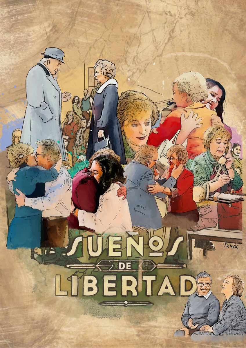 Irene Carpena @analabordeta toma una decisión.
Y antes de que llegue la escena final de su marcha, quiero dar las gracias por haberme permitido disfrutar de cada pequeña esencia de su gran trabajo como actriz.  <a href="/SuenosLibertad_/">Sueños De Libertad</a> #SueñosDeLibertad
#illustration