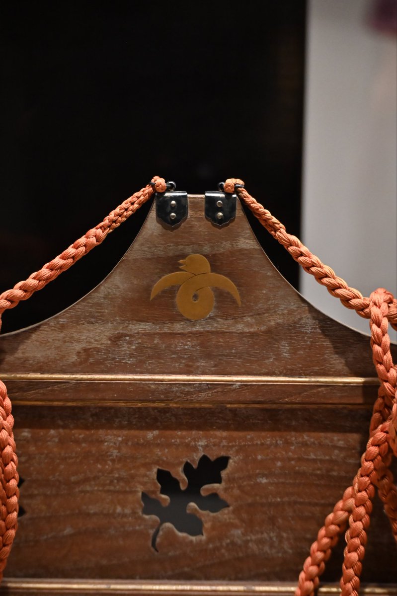 木製老神像 杖と金色の玉 彦根城博物館 on X