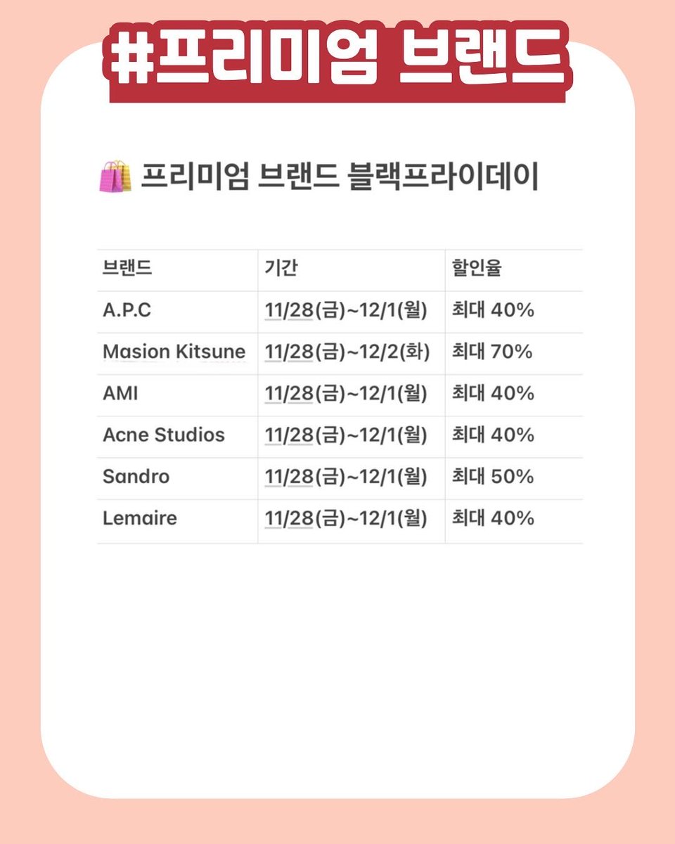 2025년 블랙프라이데이 할인 정보 총정리