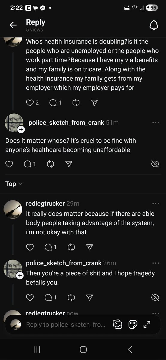 Redleg Trucker tweet media