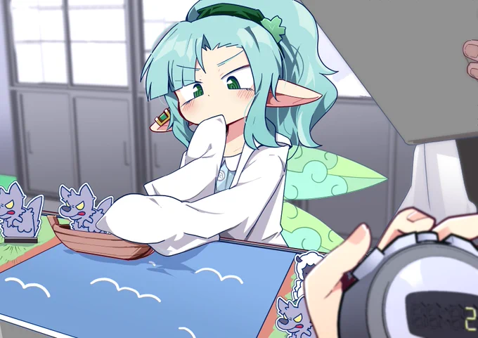 skeb妖精納品いたしました