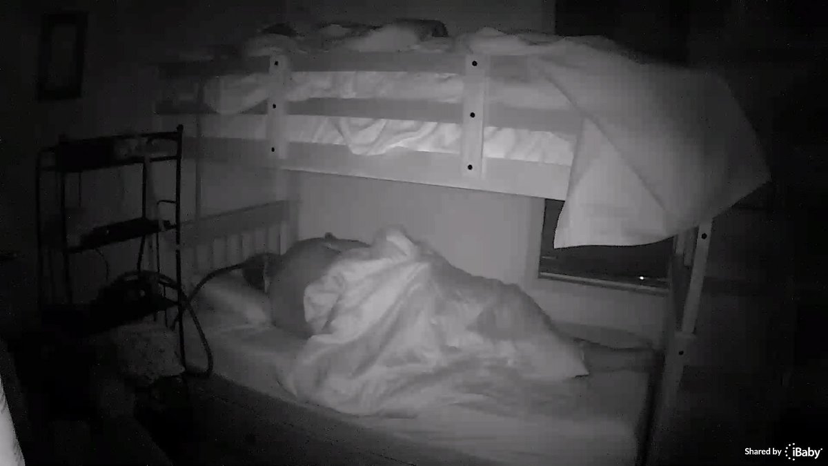 after a busy day of amusement rides, good food, and haunted houses, my #littles are all tucked in.  #abdl