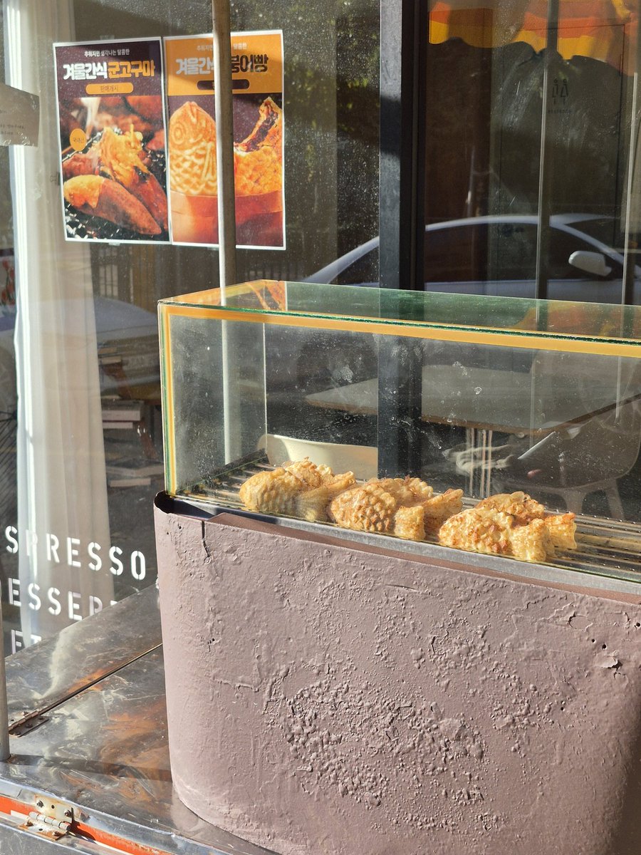 붕어빵 한 마리 몰고 가세요~